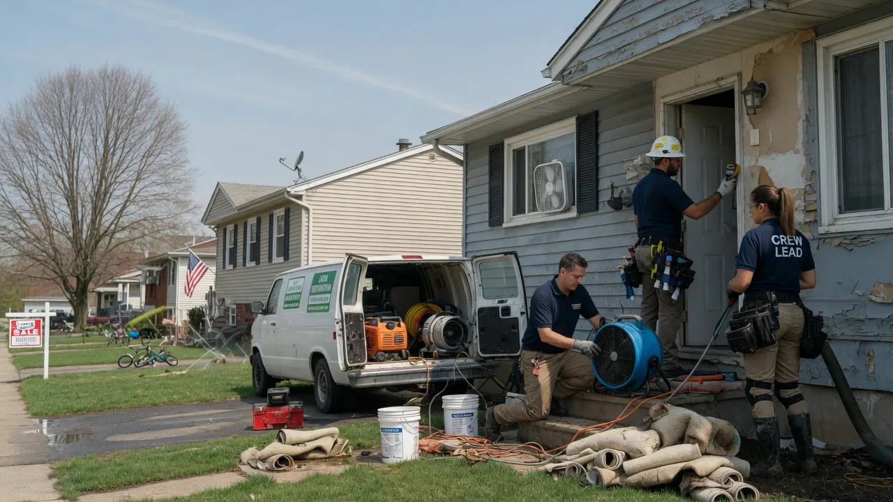 Flood Cleanup in Grantville, KS near me