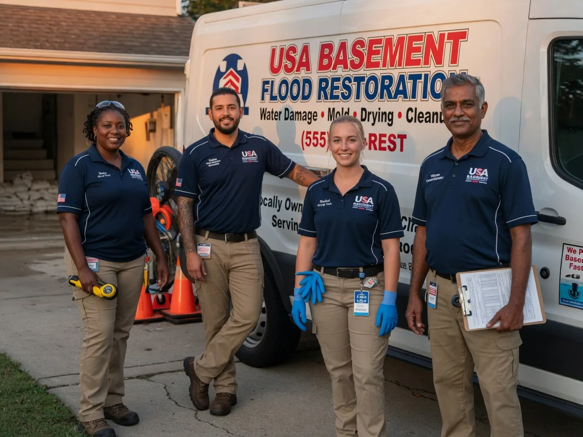 Basement Flood Cleanup company in Grantville, KS